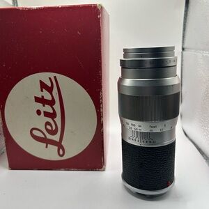 Rare Elmar 135mm f/4 Leitz Wetzlar M Mount Lens Japan